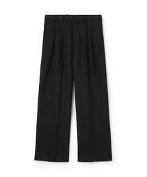 スラックス フランネラーナ 2タックワイドストレートパンツ メンズ｜ZOZOTOWN Yahoo!店