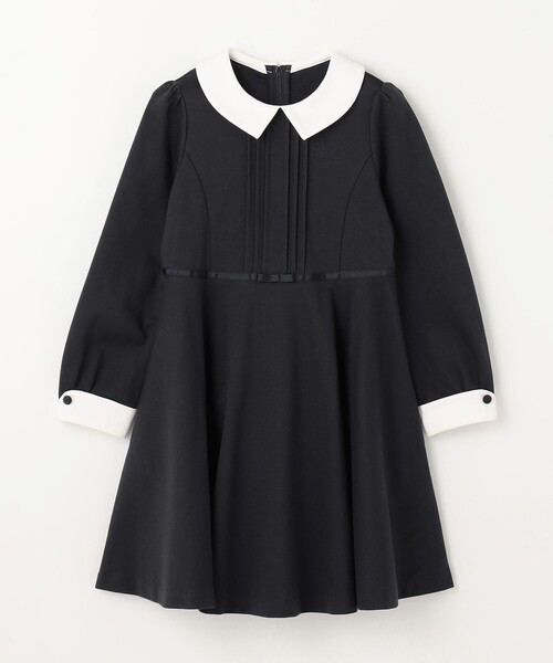 【新品・タグ付き】組曲 KUMIKYOKU ワンピース 150 組曲 ワンピース 「150-170cm」KUMIKYOKU NAVY キッズ 子供服
