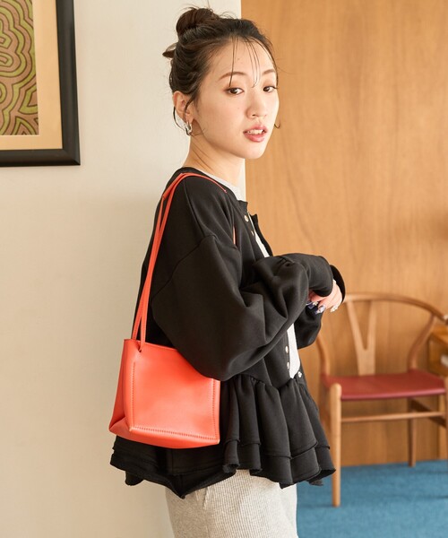 トレーナー スウェット 限定展開　2WAY 裾 フリル ショート プルオーバー レディース | FREAK'S STORE | 08