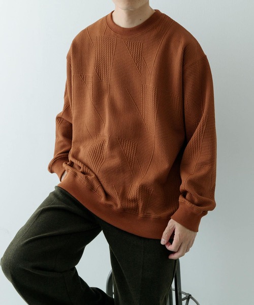tシャツ ジオメジャカード クルーネックトップス メンズ | ITEMS URBANRESEARCH | 04
