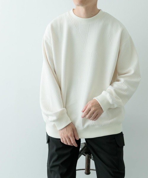 tシャツ ジオメジャカード クルーネックトップス メンズ | ITEMS URBANRESEARCH | 06