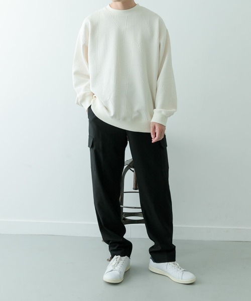 tシャツ ジオメジャカード クルーネックトップス メンズ | ITEMS URBANRESEARCH | 08