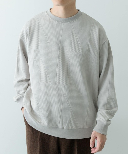 tシャツ ジオメジャカード クルーネックトップス メンズ | ITEMS URBANRESEARCH | 09