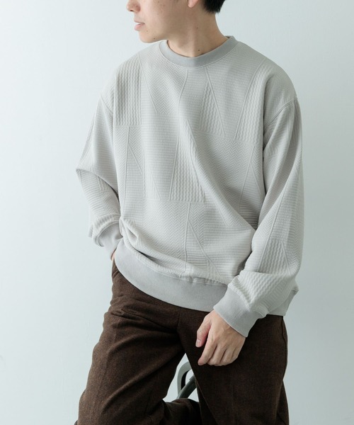 tシャツ ジオメジャカード クルーネックトップス メンズ | ITEMS URBANRESEARCH | 10
