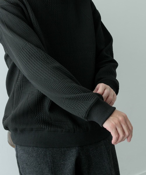 tシャツ ジオメジャカード クルーネックトップス メンズ | ITEMS URBANRESEARCH | 12