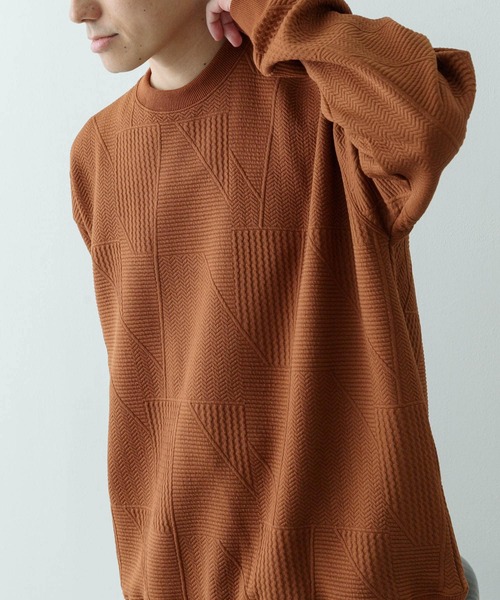 tシャツ ジオメジャカード クルーネックトップス メンズ | ITEMS URBANRESEARCH | 16