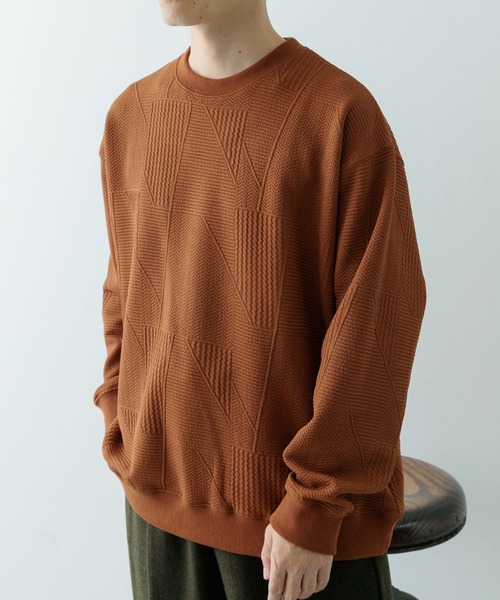 tシャツ ジオメジャカード クルーネックトップス メンズ | ITEMS URBANRESEARCH | 20