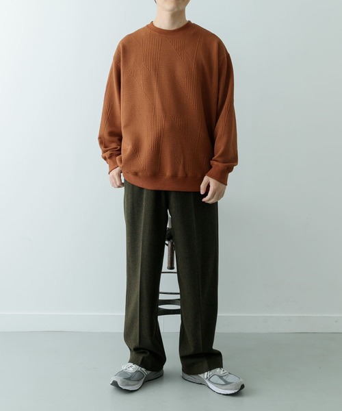 tシャツ ジオメジャカード クルーネックトップス メンズ | ITEMS URBANRESEARCH | 21