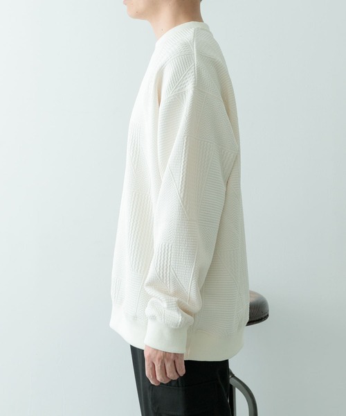 tシャツ ジオメジャカード クルーネックトップス メンズ | ITEMS URBANRESEARCH | 23