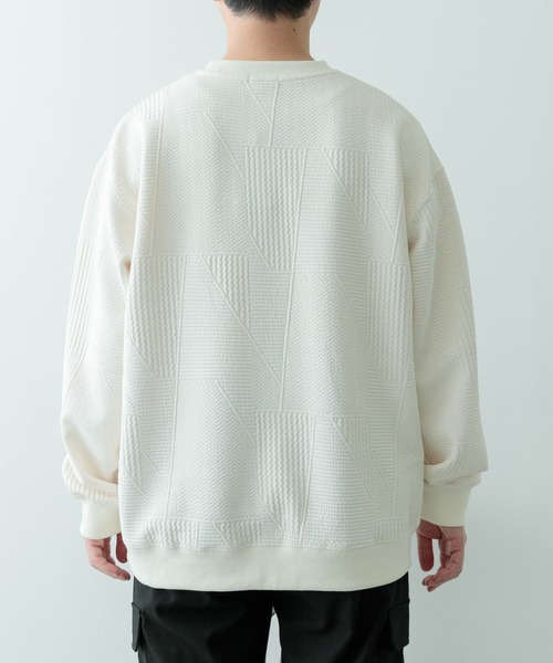tシャツ ジオメジャカード クルーネックトップス メンズ | ITEMS URBANRESEARCH | 24