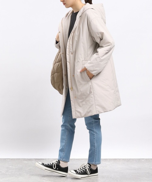 「GLOBAL WORK Smile Seed Store」 コート MEDIUM ブラック レディース_画像2