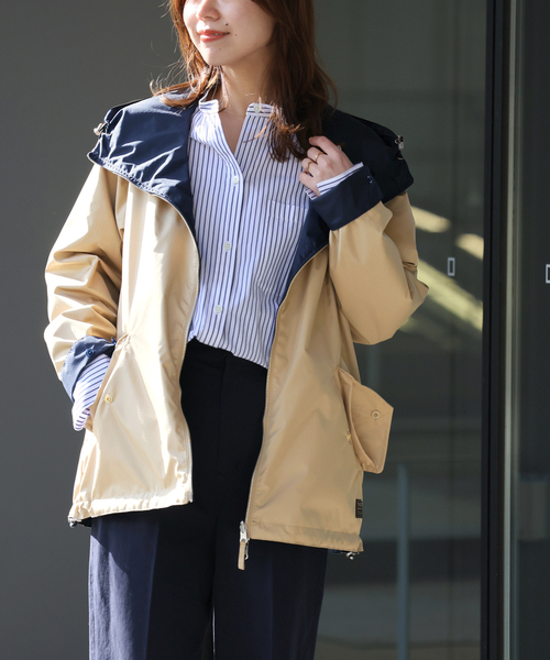 ジャーナルスタンダード　relume リバーシブルパーカー　未使用タグ付き JOURNAL STANDARD relume マウンテンパーカー ウインド