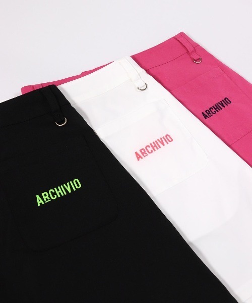 archivio（アルチビオ） スカート 「LADIES」撥水プリーツ切替ライン