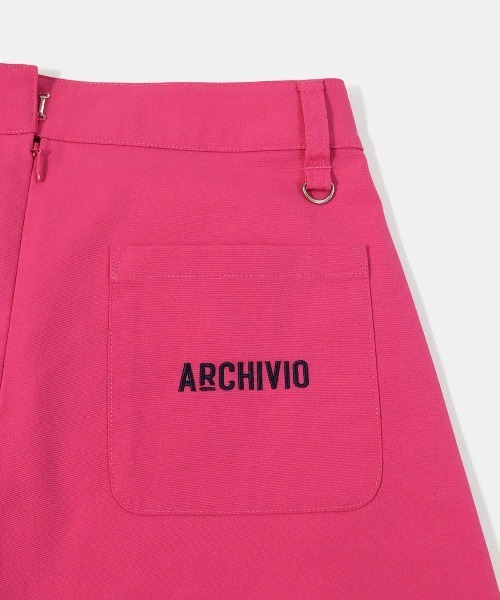 archivio（アルチビオ） スカート 「LADIES」撥水プリーツ切替ライン