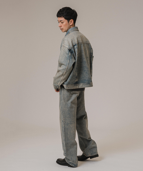 Lee（リー） ジーンズ Lee for BOUCLE 別注 カウボーイバギーパンツ