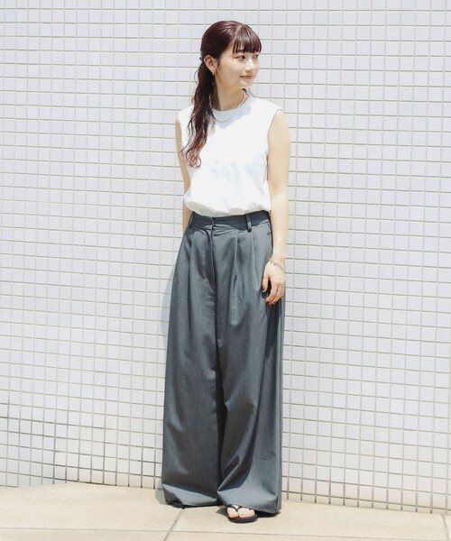 B：MING by BEAMS tシャツ ノースリーブ プルオーバー