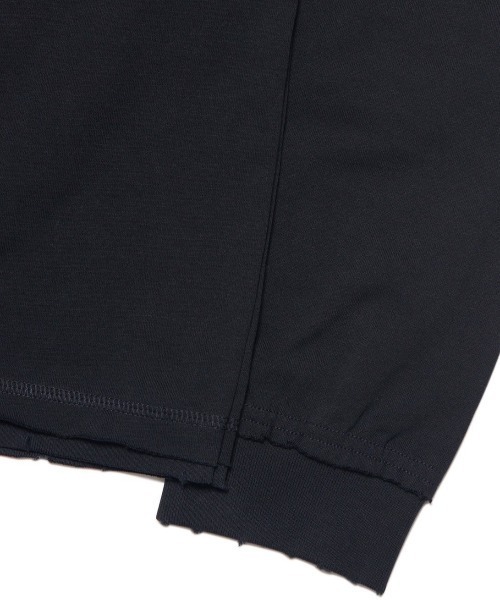 NOMANUAL tシャツ 「NOMANUAL」ABRASION LAYERED LONG SLEEVE