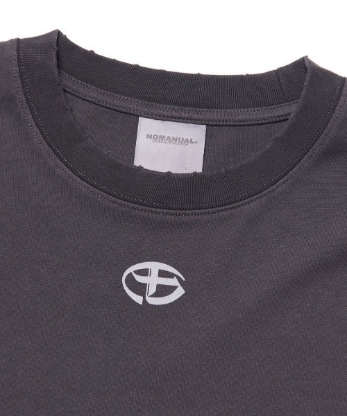 【NOMANUAL】ABRASION LAYERED LONG SLEEVE TEE スリーブティー NOMANUAL】ABRASION LAYERED LONG SLEEVE TEE | OUR BRAND