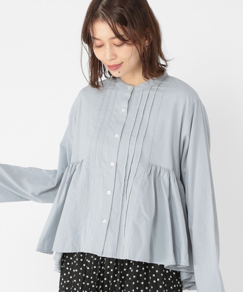 新品未使用　ジャスグリッティー  フリルギャザーシャツブラウス Riberry｜フリルギャザーシャツ/ブラウス | Rakuten Fashion(楽天
