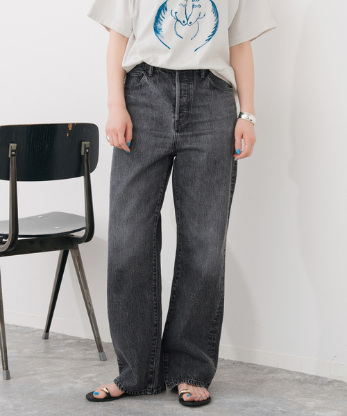 新品◆スピックアンドスパン　AUTHEN ストレートデニム Spick＆Span ジーンズ デニム デニムパンツ AUTHEN / オーセン