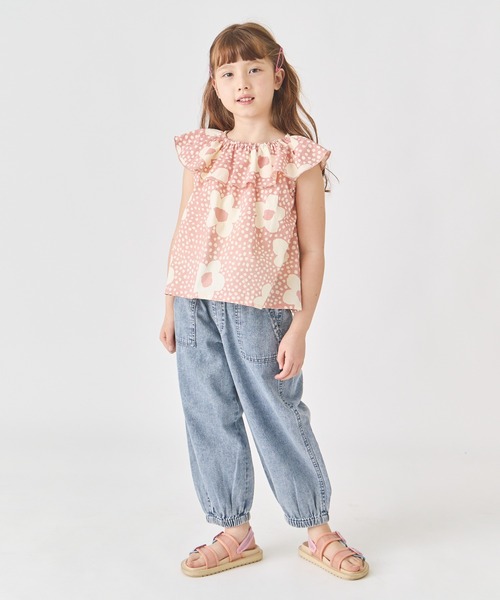 ever closet（エバークローゼット） チュニック 花柄 ノースリーブ