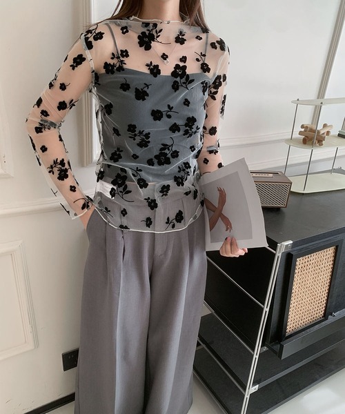 LOWO ブラウス シャツ レディース : ZOZOTOWN Yahoo!店 - 通販 - Yahoo