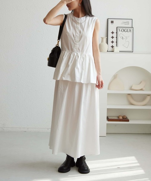 MAISON DE THERESE（メゾン ド テレーズ） ワンピース ノースリーブ