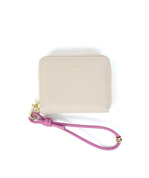 Beau're 財布 BEAURE ヴュレ カウレザー ハンドストラップ 付き