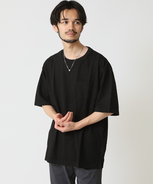 コンビネーション ライン ポンチ 半袖Tシャツ ABAHOUSE｜コンビネーション ライン ポンチ 半袖Tシャツ