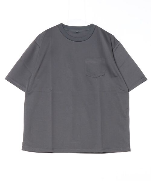 ARCADE（アーケード） tシャツ 速乾 ポンチ裾スリット＆胸ポケ 速乾