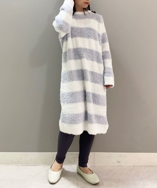 gelato pique 「gelato pique」 ニットワンピース ONE SIZE