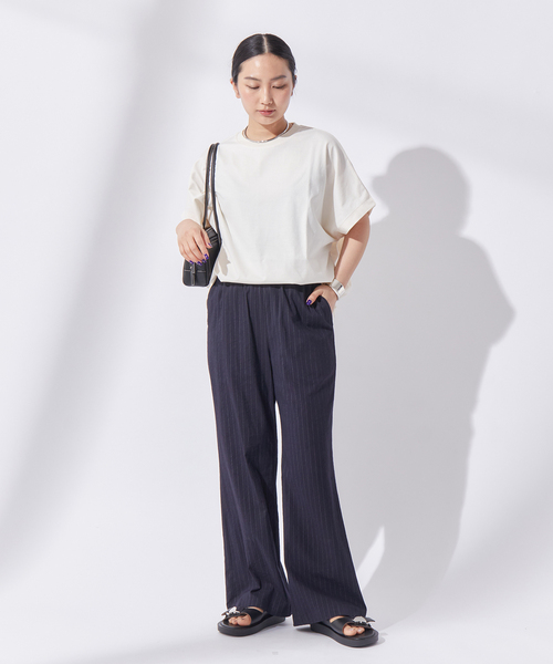 journal standard L'essage tシャツ 40/2HG ドルマンプル