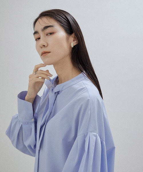 SALON adam et rope' 「SALON rope'」 長袖ブラウス FREE