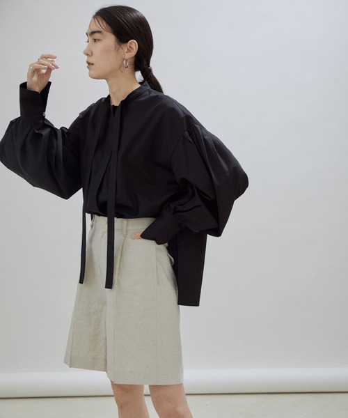 SALON adam et rope' 「SALON rope'」 長袖ブラウス FREE