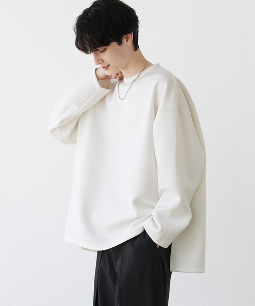 「LILL」 長袖Tシャツ M ブラウン メンズ
