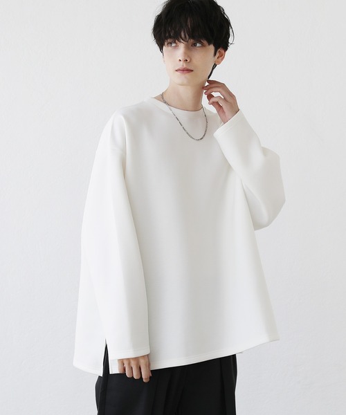 「LILL」 長袖Tシャツ M ブラウン メンズ
