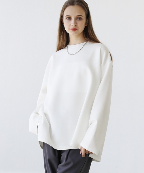 「LILL」 長袖Tシャツ M ブラウン メンズ