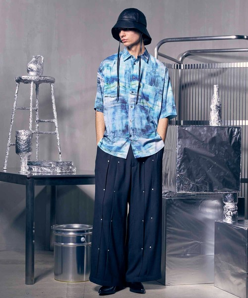 MAISON SPECIAL（メゾンスペシャル） パンツ 「UNISEX」Rivet Alien