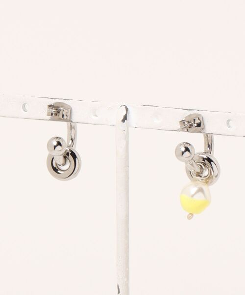 JUSTINE CLENQUET ピアス ETHAN YELLOW EARRINGS 31JC05ETHAN2
