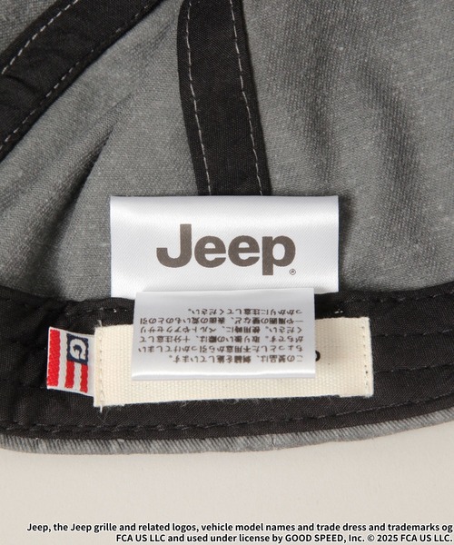 JEEP★UNISEX_Bear Embroidery Cap_3色 Jeep ジープ J is for Jeep アドベンチャー (カーキ) B型