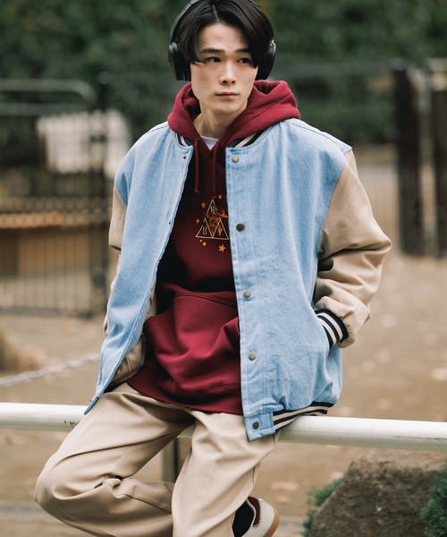 COBRA CAPS（コブラキャップス） スタジャン WASHED DENIM HEAVY KHAKI