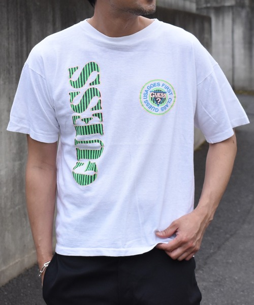 GUESS（ゲス） tシャツ 「USED」90