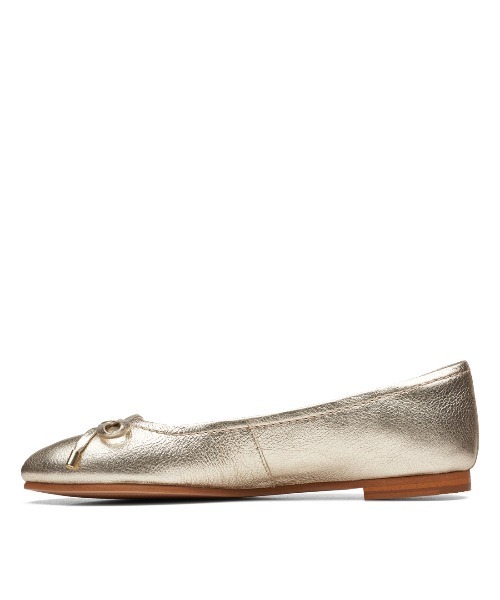 Clarks　ゴールドヒール　パンプス 1013-0086-1.jpg