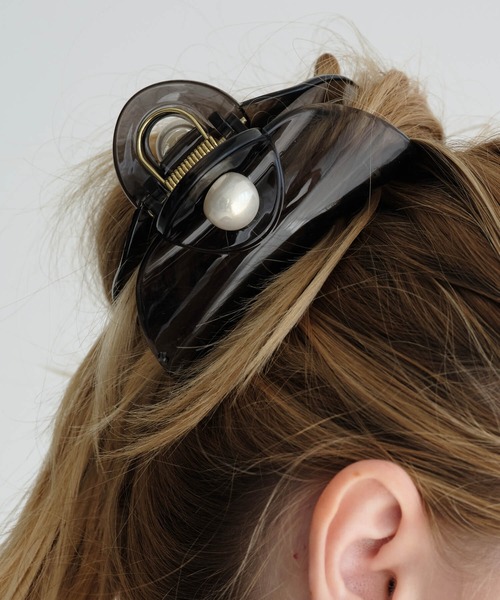 ZAKKA-BOX ヘアクリップ パールバンスクリップ : ZOZOTOWN Yahoo