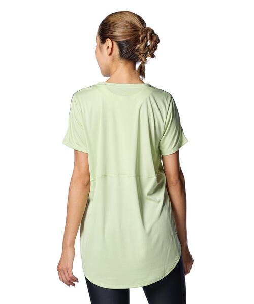 「UNDER ARMOUR」 半袖Tシャツ X-LARGE ライム レディース