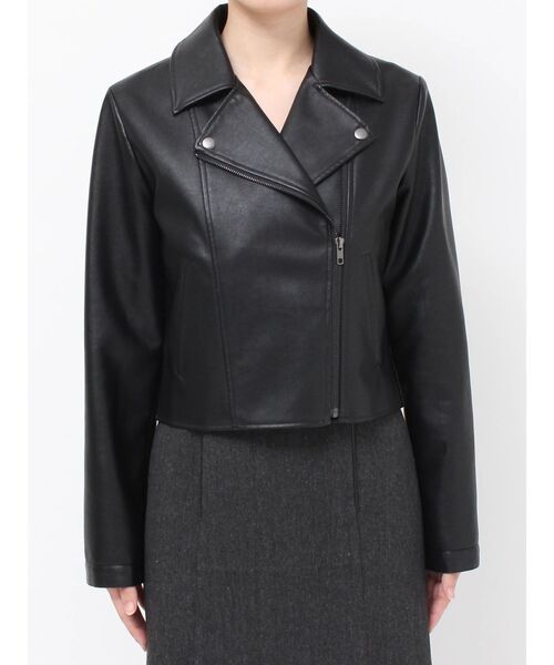 RESEXXY レザージャケット ライダース フェイクレザーライダース