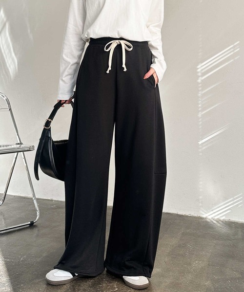 GeeRA（ジーラ） スウェットパンツ ジャージ 「S-XLサイズ展開」裾