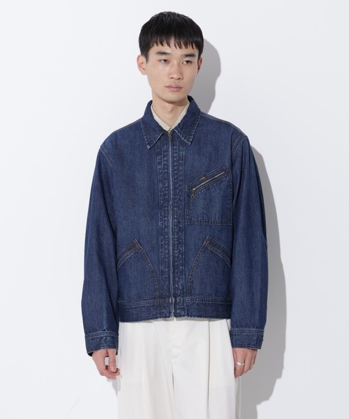 ★古着★ナノユニバース×Leeコラボ★デニムジャケット★ nano・universe - 美品 ナノユニバース Lee 別注 デニム
