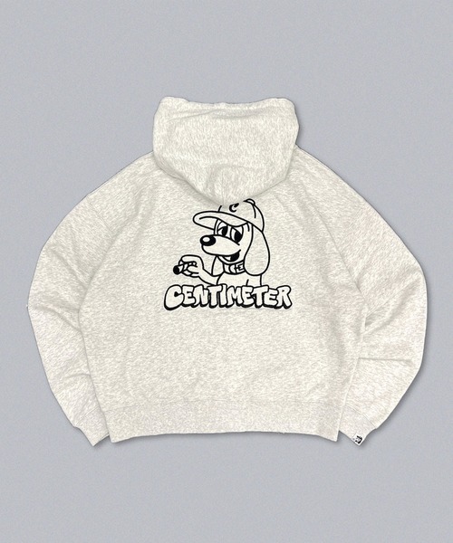 centimeter（センチメーター） パーカー CMT ruler zip hoodie メンズ