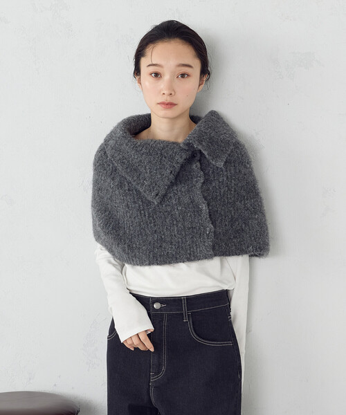 COMME CA ISM（コムサイズム） ネックウォーマー スヌード 3WAY